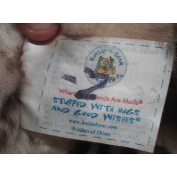 Build a Bear Baby Panther Leopard Gold Eyes Rare Plush Stuffed Cheetah 2010 - Picture 9 of 12